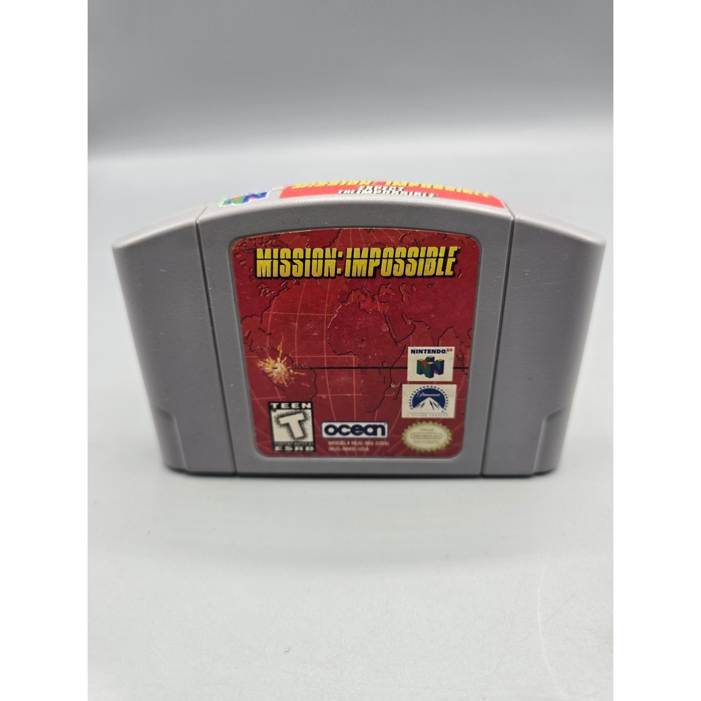 Mission Impossible Nintendo 64 N64 Game Cartridge NUS-006 USA Authentic